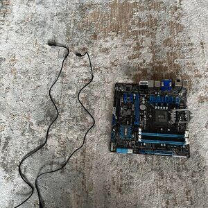 ASUS P8H77-M PRO Motherboard + 2 Internal USB Cables (Parts / Untested)